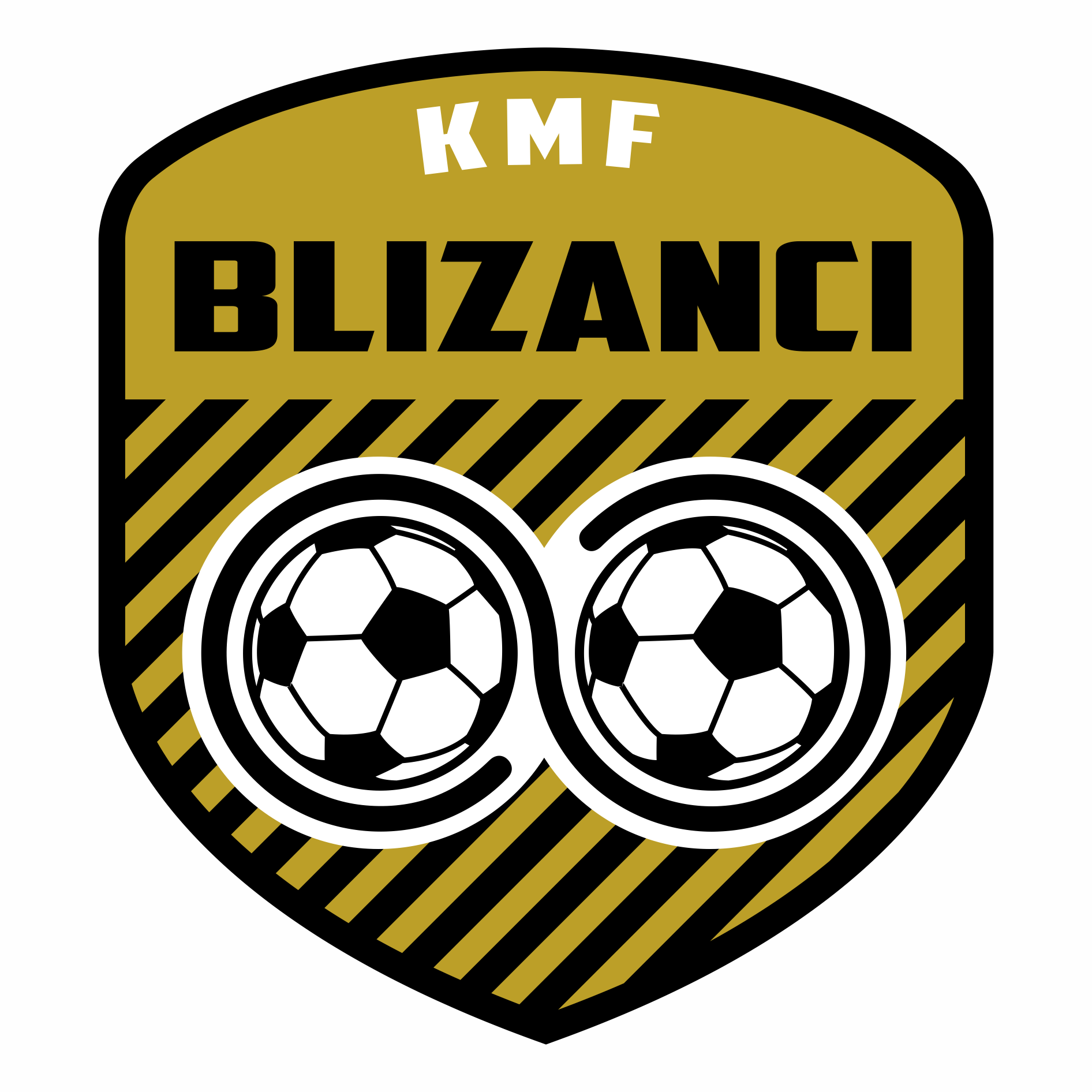 Logo Klub Malog Fudbala Blizanci Novi Sad