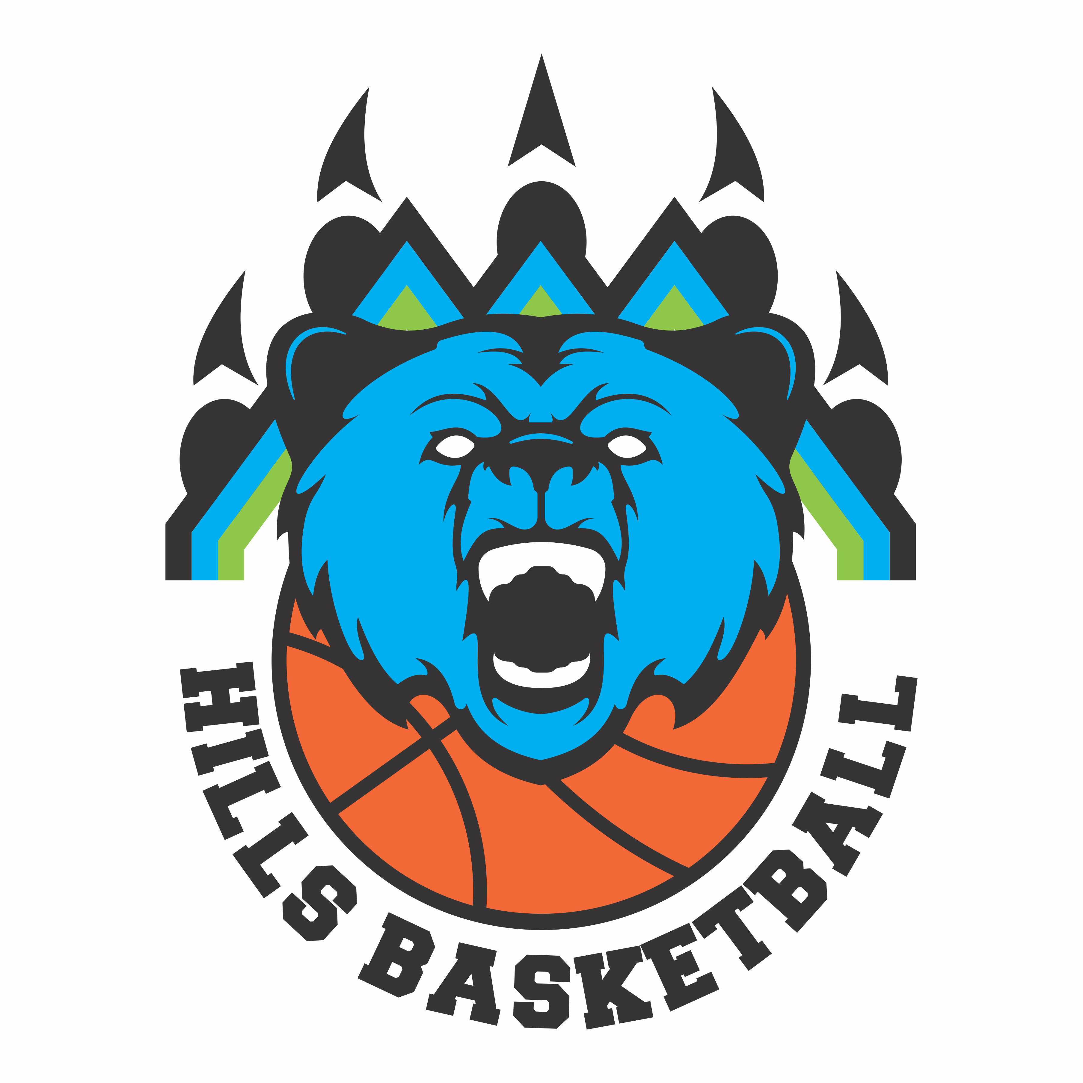 Logo Košarkaški Klub Hills Basketball Ivanjica