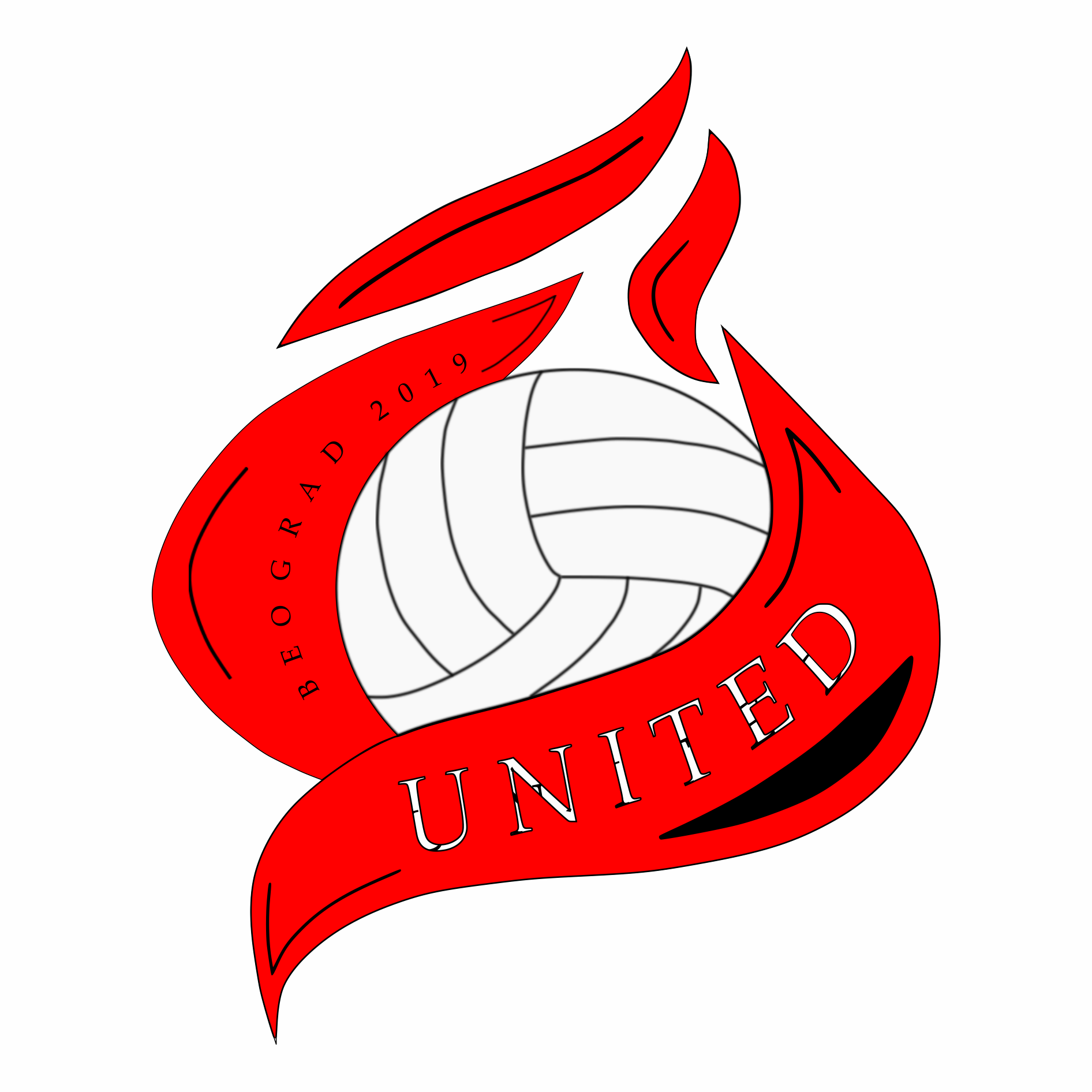 Logo Odbojkaški Klub United Beograd