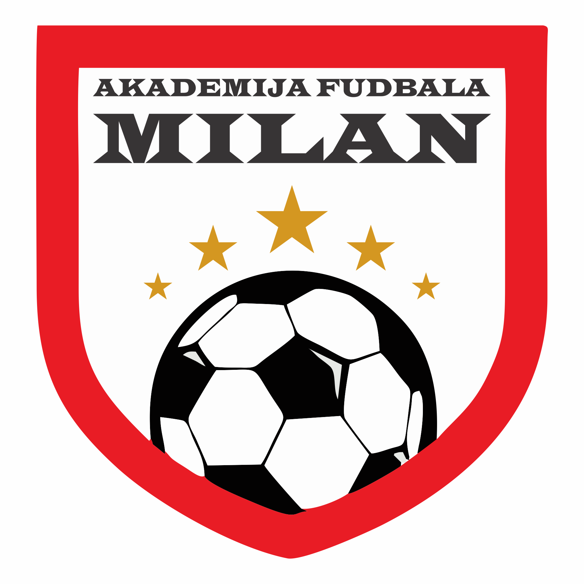 Logo Akademija Fudbala Milan Novi Sad