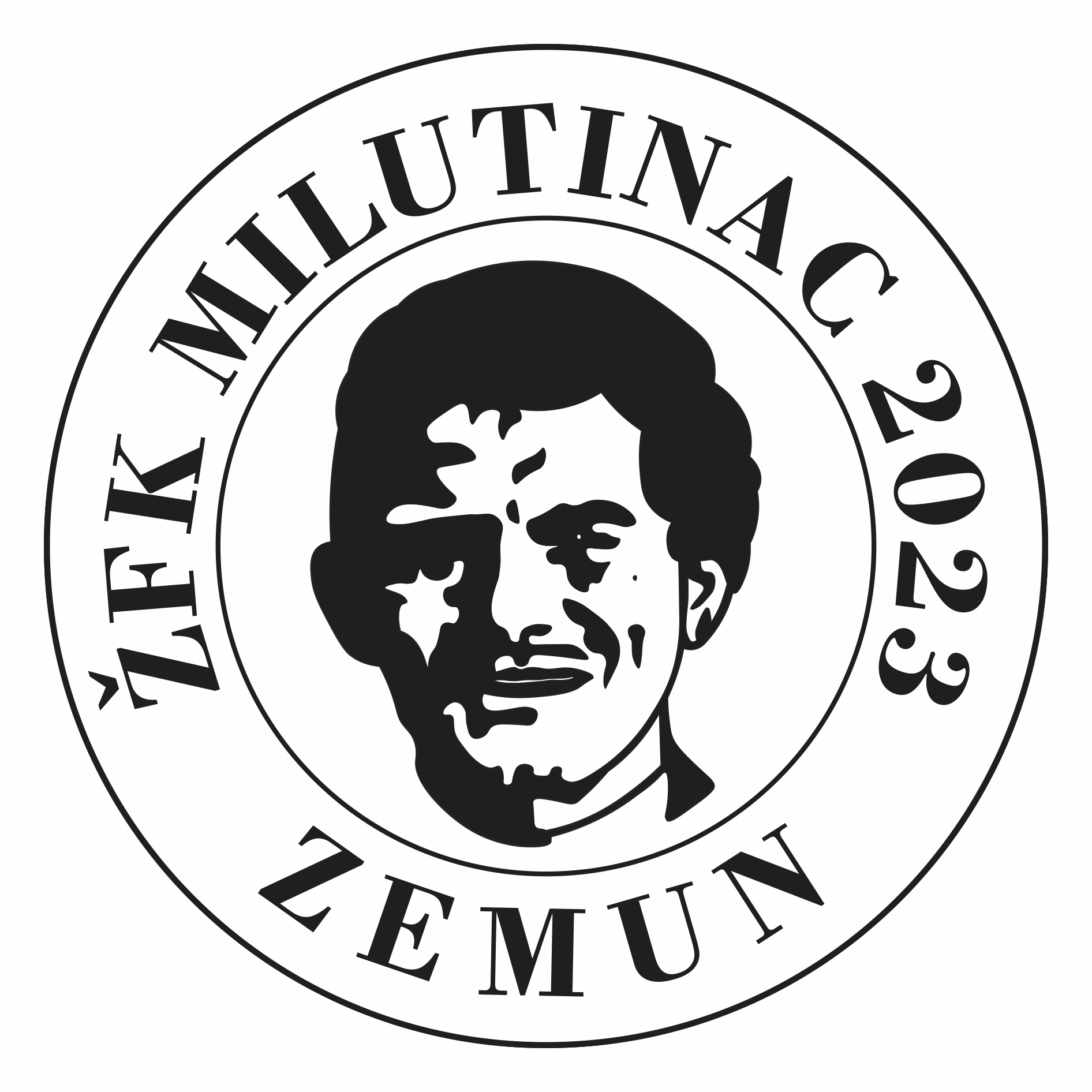 Logo Ženski Fudbalski Klub Milutinac Zemun