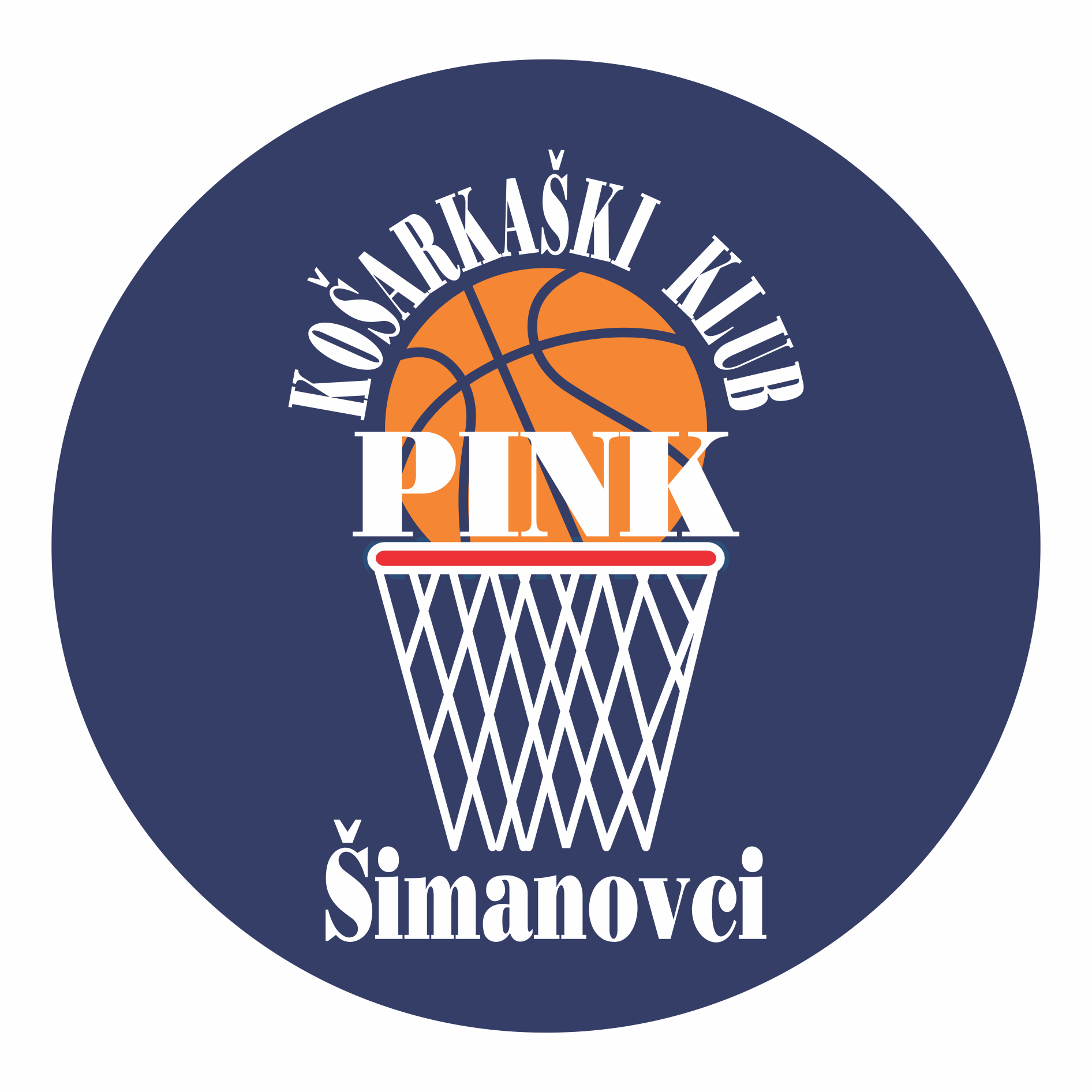 Logo Košarkaški Klub Pink Šimanovci